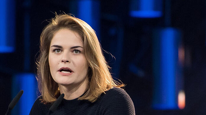 Die Komikerin Hazel Brugger.