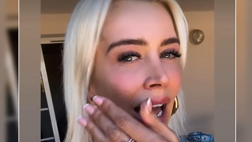 Champagner wurde Verena Kerth zum Verhängnis. Darüber erzählt die Münchnerin in einer Instagram-Story.