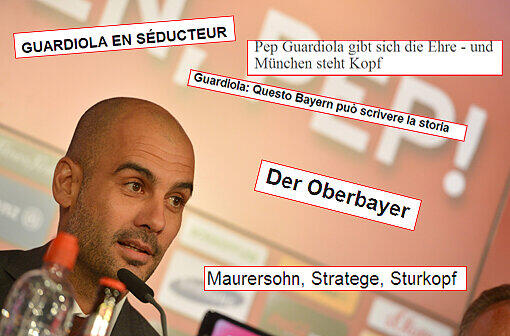 Die Pressestimmen zu Pep Guardiola - klicken Sie sich durch die Bilderstrecke