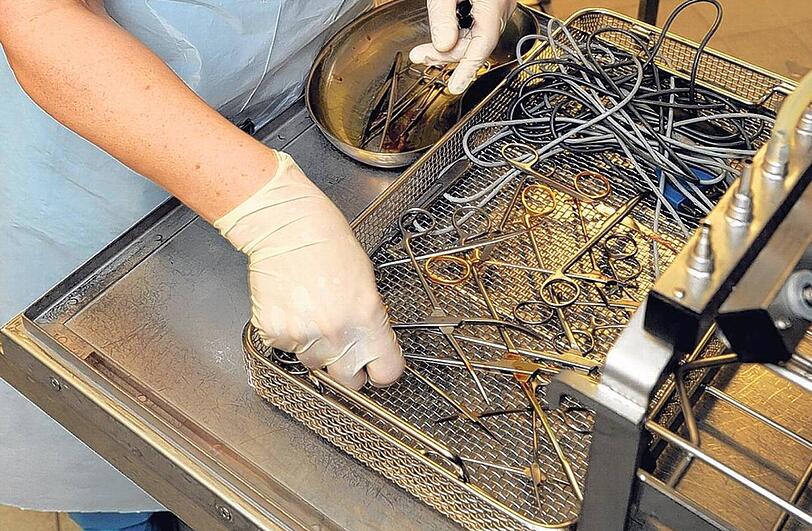 Hygiene-Mängel bei OP-Besteck haben im Jahr 2010 für einen Skandal gesorgt.