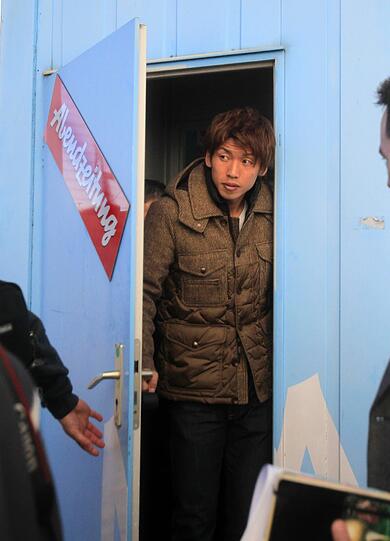 Osako bei den Löwen an der Grünwalder Straße: Der Japaner unterschreibt beim TSV 1860.