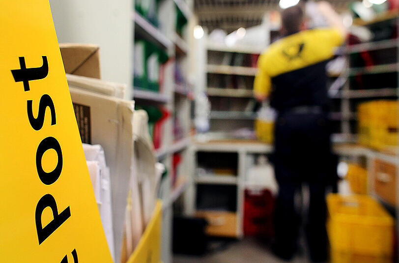 Die Gewerkschaft Verdi sorgt sich um die Montagszustellung der Post.