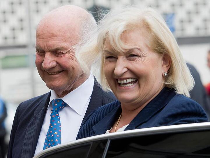 Ferdinand Piëch und seine Frau Ursula bei einem Empfang im Neuen Rathaus in Hannover.