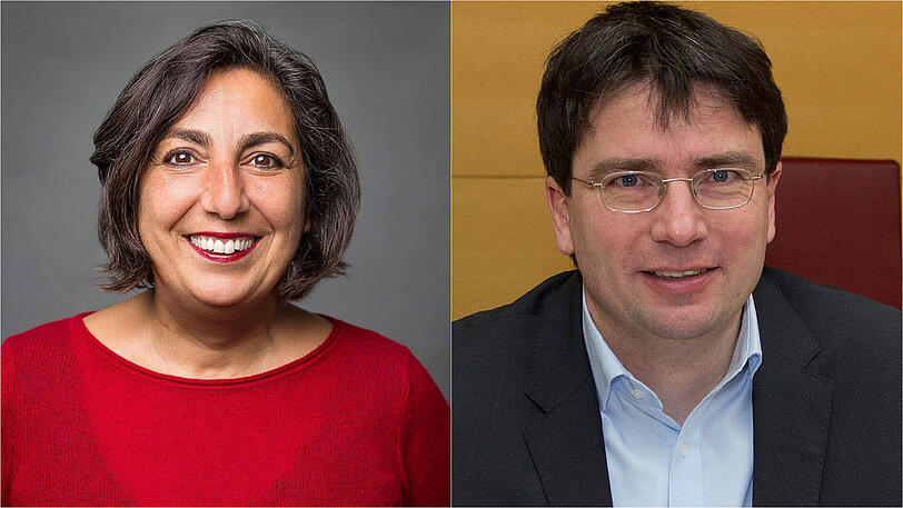 Gülseren Demirel und Florian von Brunn.