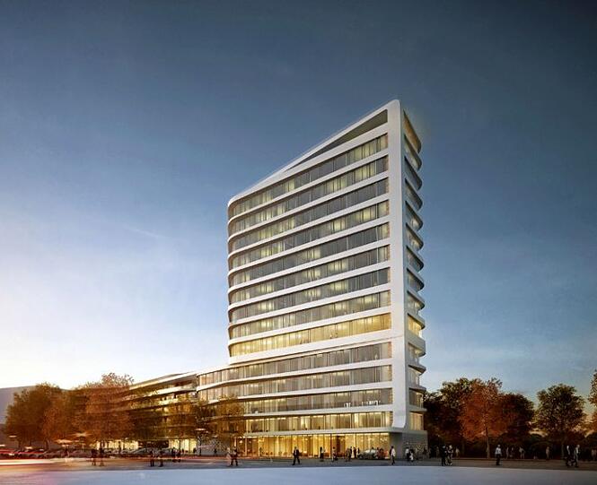 Die Entwürfe: So soll die neue Mitte Baumkirchens ausschauen.