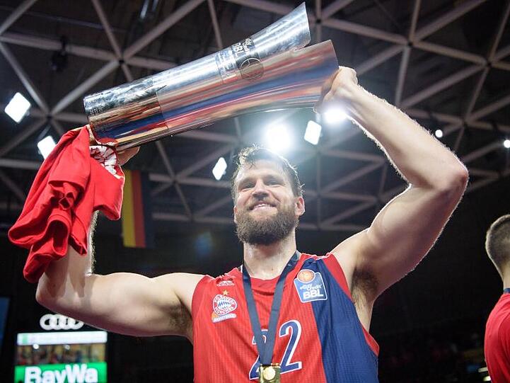 Danilo Barthel woll mit den Bayern-Basketballern erfolgreich den Titel verteidigen.
