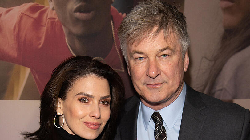 Hilaria und Alec Baldwin im Februar in New York City.