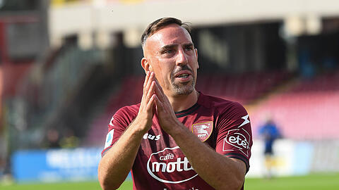 Franck Ribéry verließ am Samstag endgültig die große Fußballbühne.