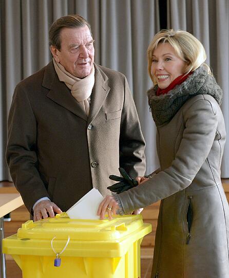 Gerhard und Doris Schröder-Köpf