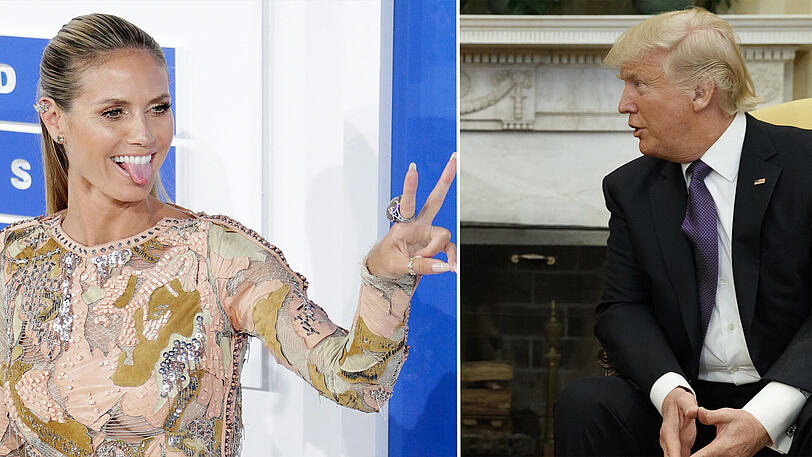 Heidi Klum und Donald Trump: Geraten die beiden aneinander?