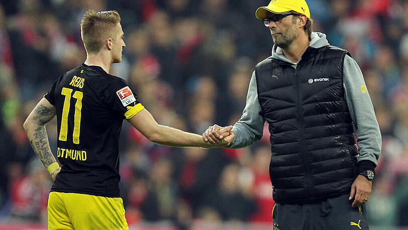 Marco Reus (l.) kam 2012 von Gladbach nach Dortmund. Marco Reus (l.) kam 2012 von Gladbach nach Dortmund.