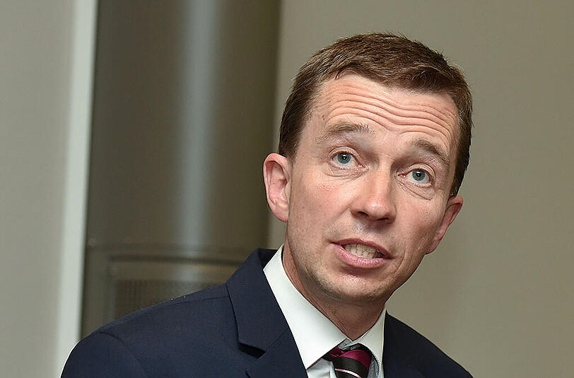 Der ehemalige Parteichef der AfD, Lucke nach Gründung der neuen Partei Alfa.
