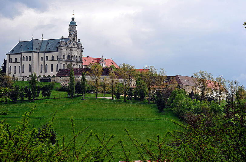 Ein Kloster mit großen Geheimnissen Neresheim auf der Schwäbischen Alb.