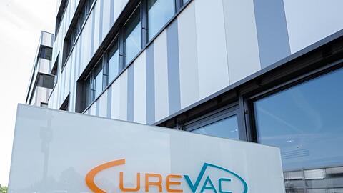 Die B&ouml;rse hat Curevac f&uuml;r die Ergebnisse der Zwischenanalyse abgestraft.