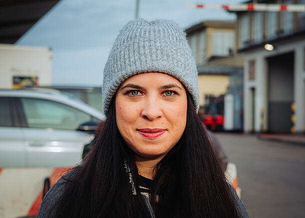 Daria Strakovich kommt seit einem Jahr zur Tafel.