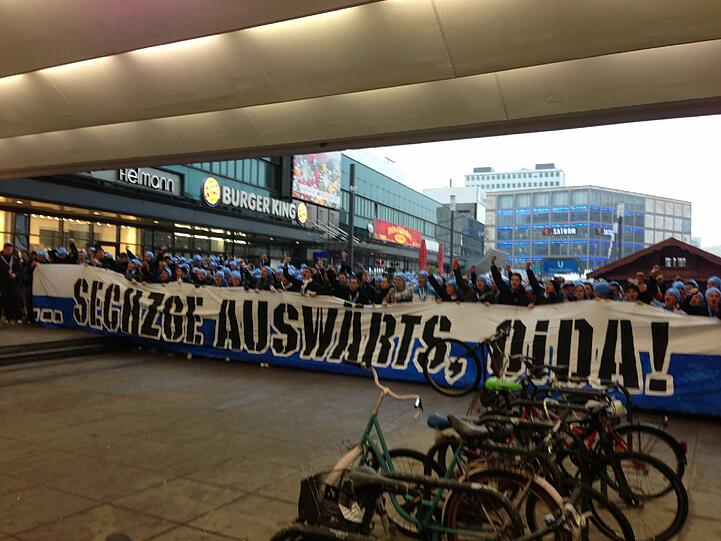 Löwen-Fans in Berlin - Die Bilder