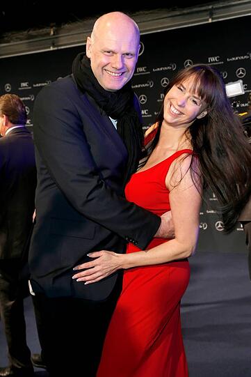 Gerhard Meier und Frau Giovanna.