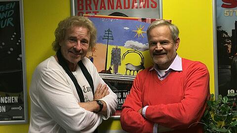 Thomas Gottschalk und Ulli Wenger kennen sich schon lange.