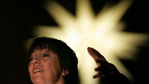 Margot Käßmann auf der Kanzel