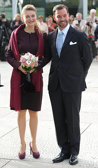 Am Samstag wird sie seine Frau: Gräfin Stéphanie de Lannoy und Prinz Guillaume, der Erbgroßherzog von Luxemburg.