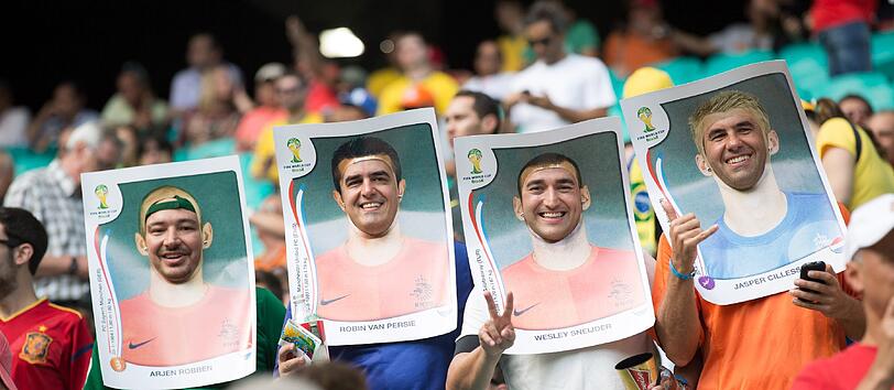 Die Fans der Fußball-WM 2014