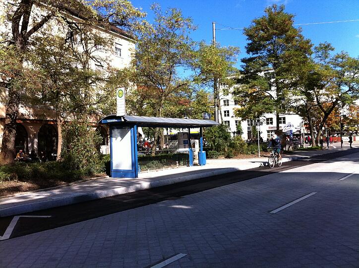 Am Rotkreuzplatz sollen die Neuhauser bald umsonst ins Internet können.