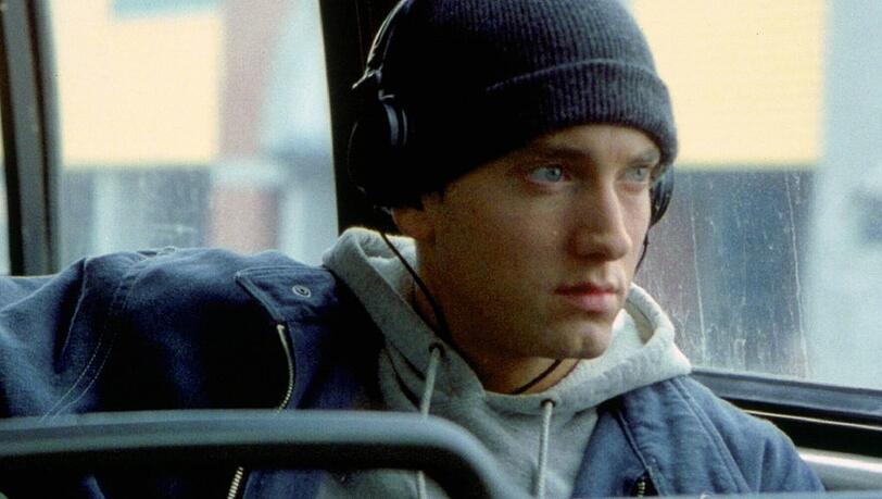 Eminem in "8 Mile".