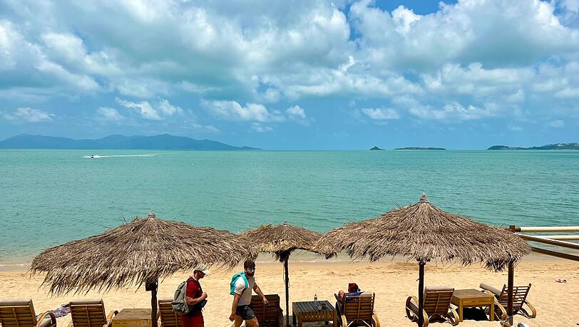 Koh Samui im Golf von Thailand ist auch für viele Deutsche ein beliebtes Urlaubsziel. (Archivbild) Koh Samui im Golf von Thailand ist auch für viele Deutsche ein beliebtes Urlaubsziel. (Archivbild)