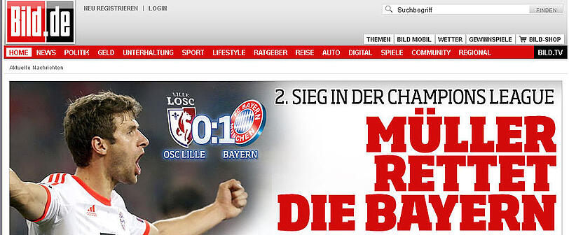 Internationale Stimmen: Bayern gegen Lille: Die Pressestimmen - FC Bayern - Abendzeitung München