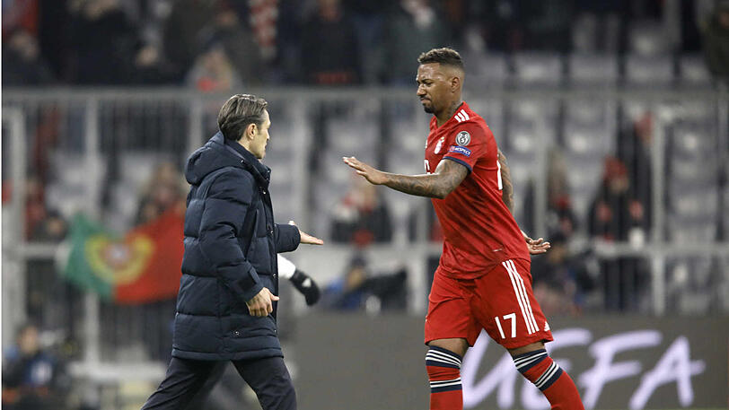 Hatten sich in der Rückrunde nicht mehr viel zu sagen: Jerome Boateng und Niko Kovac.