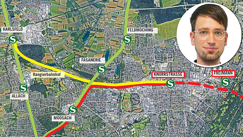 Der Nordring wäre ein Anfang, um die Innenstadt von Pendlern zu befreien. Der Nordring wäre ein Anfang, um die Innenstadt von Pendlern zu befreien.