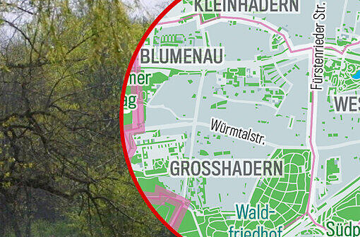 Viel Grün zwischen Grau: Die Bilderstrecke zeigt, wo es in München Parks, Grün- und Erholungsflächen gibt &ndash; und wo Wasser.