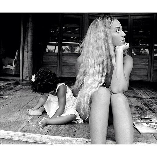 Mutter und Tochter: Beyonce und Blue Ivy.