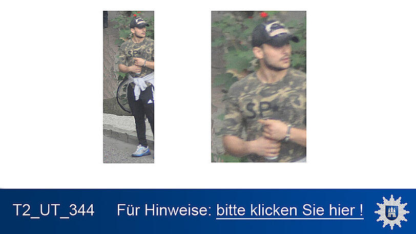 Nach diesen Personen wird öffentlich gefahndet. Die Polizei in Hamburg wird erreicht unter 040/4286-76543.