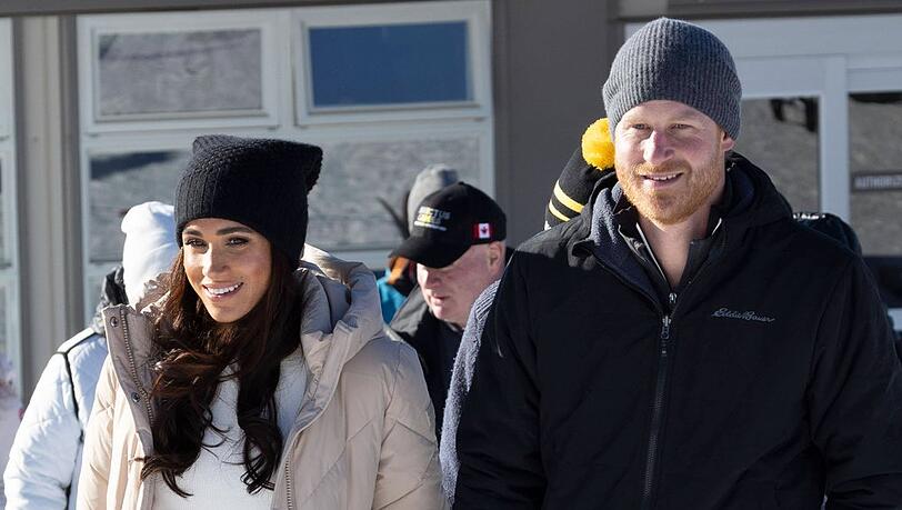 Zusammen mit Meghan besuchte Prinz Harry drei Tage lang das Wintertraining für die Invictus Games 2025 in Kanada. Am Rande gab er ein Interview für "Good Morning America".