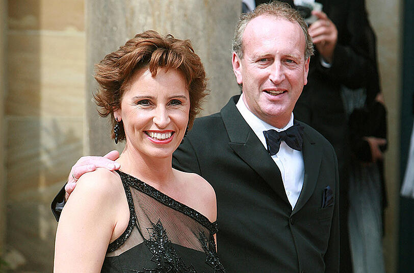 Die damalige CSU-Generalsekretärin Christine Haderthauer und Mann Hubert Haderthauer. (Archivbild)