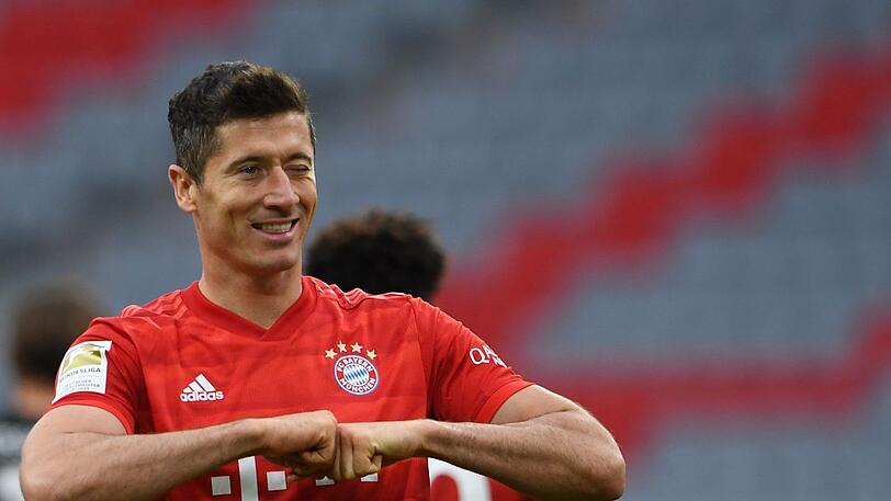 Robert Lewandowski: Die Tormaschine der Bayern kann im Spiel gegen den SC Freiburg einen Rekord knacken.