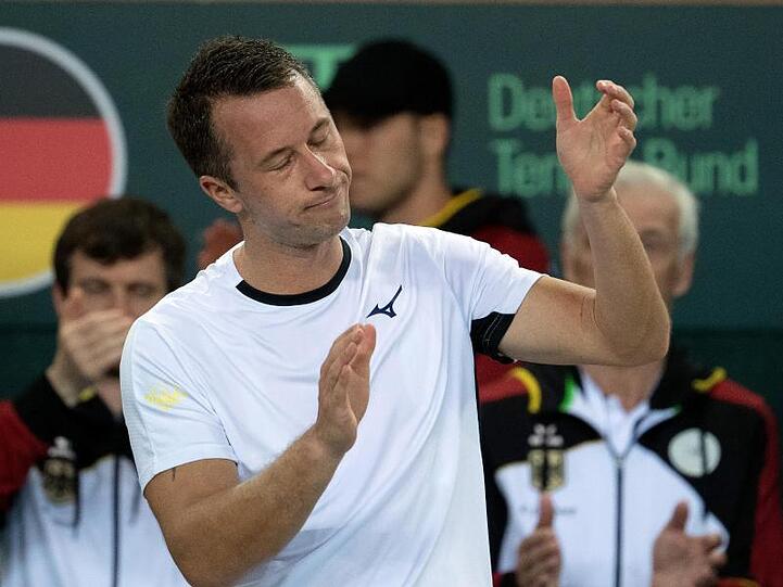 Philipp Kohlschreiber patzte in seinem Einzel gegen den Weißrussen Egor Gerassimow.