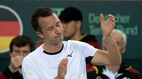 Philipp Kohlschreiber patzte in seinem Einzel gegen den Weißrussen Egor Gerassimow.