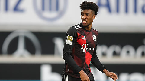Weil er nicht mit seinem Dienstwagen zum Training kam, muss Kingsley Coman nun offenbar eine Geldstrafe zahlen.