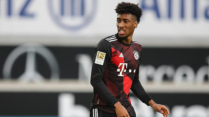 Weil er nicht mit seinem Dienstwagen zum Training kam, muss Kingsley Coman nun offenbar eine Geldstrafe zahlen.