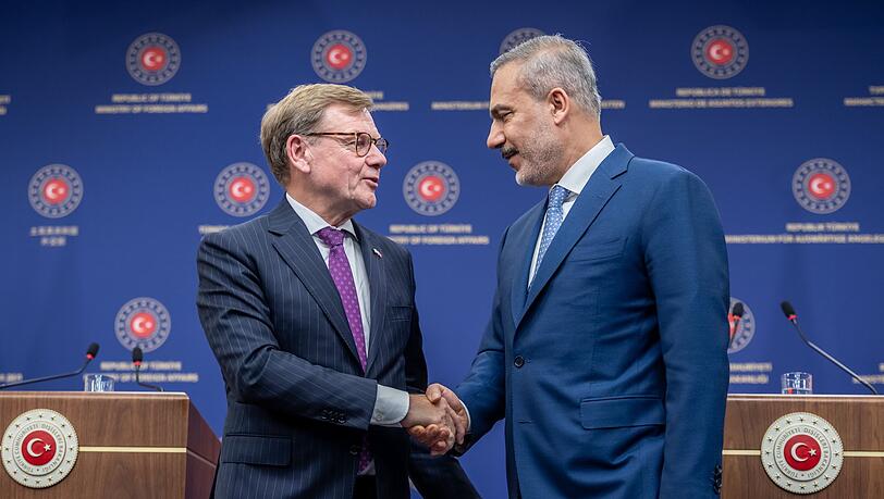 Wadephul sagte, er stelle immer wieder fest, dass es sehr viel übereinstimmende Interessen mit der Türkei gebe.