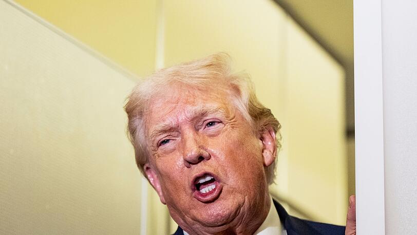 Trump kündigte Zölle für Handelspartner von Iran an. (Archivbild) Trump kündigte Zölle für Handelspartner von Iran an. (Archivbild)