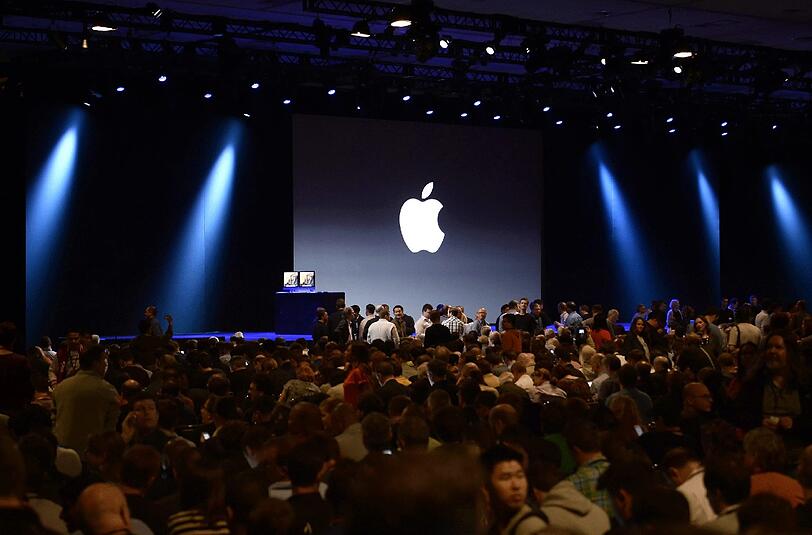 Der WWDC 2014 im Moscone Center in San Francisco.