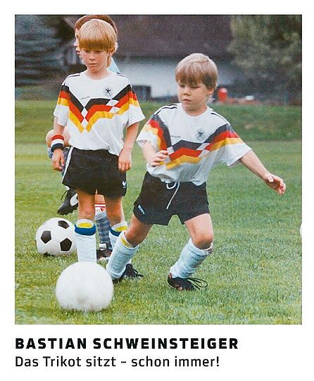 Bastian Schweinsteiger in seinen Anfängen.