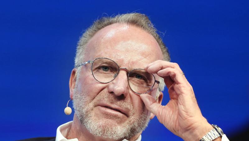 Karl-Heinz Rummenigge bei einer Veranstaltung.