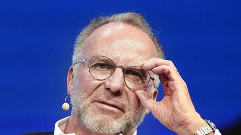 Karl-Heinz Rummenigge bei einer Veranstaltung.