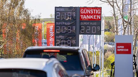 Die Spritpreise sind am Mittwoch gesunken.