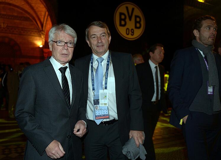 Im Natural History Museum trafen sich die BVB- Verantwortlichen nach dem Spiel.