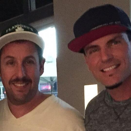 "Best buddies": Hollywood-Star Adam Sandler und Vanilla Ice
